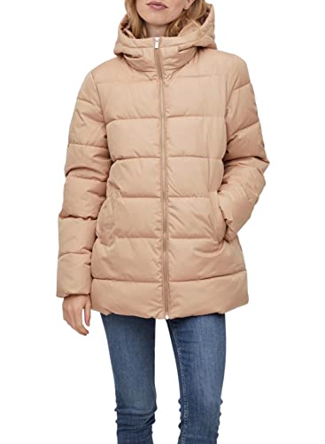 Vila Vitate L/S Puffer kurtka damska, beżowy, 42