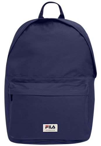 FILA Unisex Boma Badge Backpack S'Cool Two-Medieval Blue-OneSize plecak, Medieval Blue, jeden rozmiar