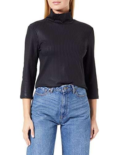 Sisley T-shirt damski, Black 902, S