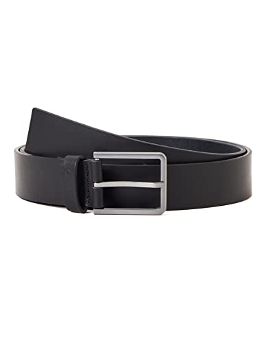 Calvin Klein Pasek męski 3,5 cm Essential Pas skórzany, czarny, 115 (Taille fabricant: 110)