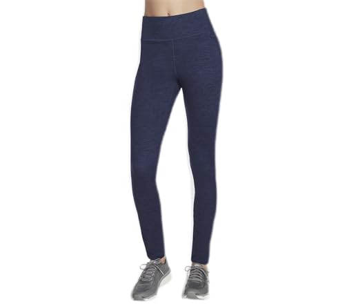 Skechers Damskie legginsy Gostretch Diamond Brushed Fl Hw, granatowy, XL