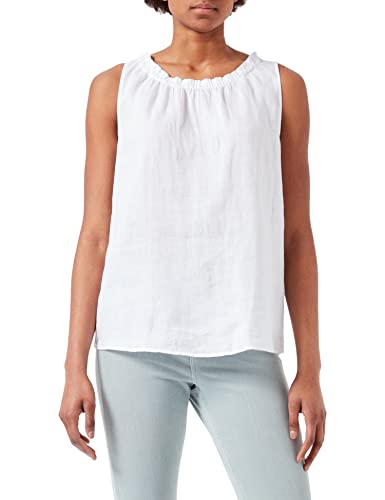 ESPRIT Bluzka damska, 100 / biały, XL