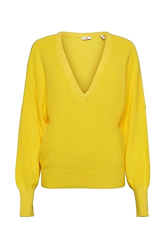 ESPRIT Sweter damski, 750 / żółty, XS