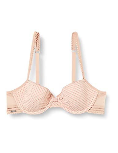 Variance Secrete Allure Mode_SG A/A Wyściełane Etui Biustonosz Kobiety, Beżowy nadruk, C