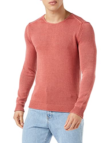 Replay Sweter męski, 552 koralowy różowy, S