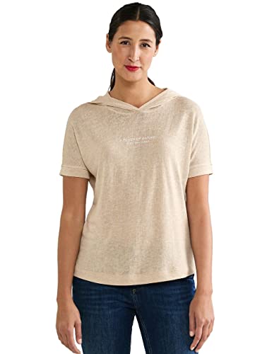 Street One Damska bluza z kapturem, Cocoa Sand, 42
