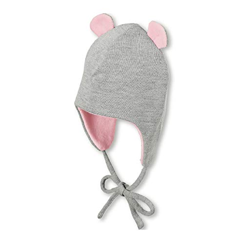 Sterntaler Inka-mütze Cappellopello Czapka dziecięca, Szary (Silver Melange 542), 43
