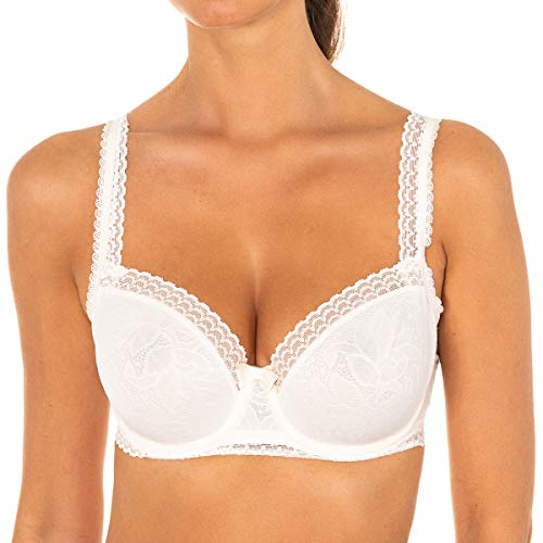Playtex Damski biustonosz Sujetador C/a Absolute Lift bez fiszbin, biały, 50