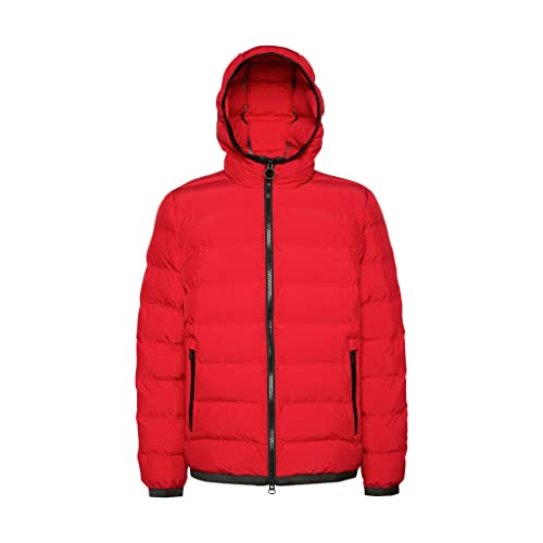 Geox Męska kurtka M Spherica, czerwony (True Red), 52