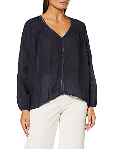 Bonamaison Damska bluzka Trlsc100469, morska, 10 UK