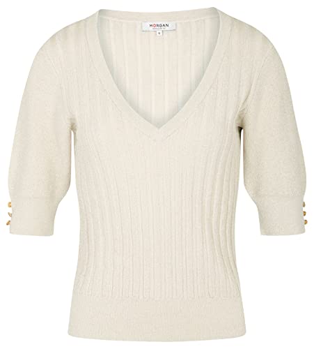 Morgan Sweter damski, Kość słoniowa, XL