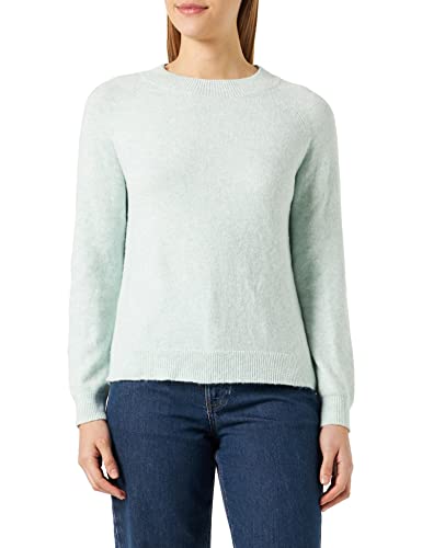 Object Żeński top z dzianiny, prążkowany, Vineyard Green, M