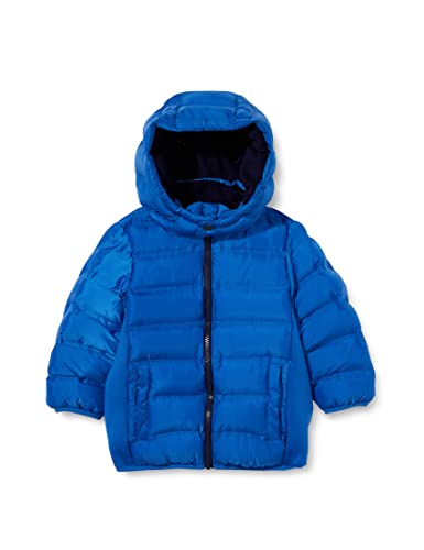 United Colors of Benetton Kurtka dla dzieci i młodzieży, Niebieski 0z4, 62