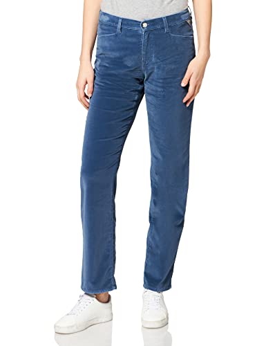 BRAX Damskie spodnie Carola Five-Pocket z satyny bawełnianej, Faded Skandi Blue, 31W / 34L