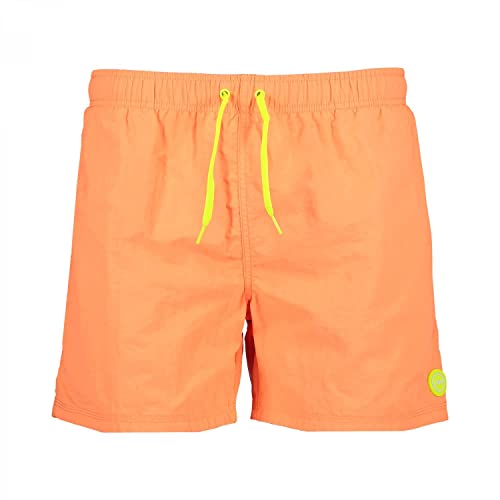 CMP, Krótki kostium kąpielowy z kieszeniami, Flash ORANGE-Yellow Fluo, 56