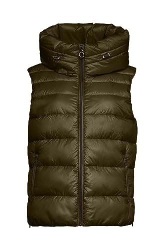 ESPRIT Kamizelka damska, 355/ciemny khaki., XS