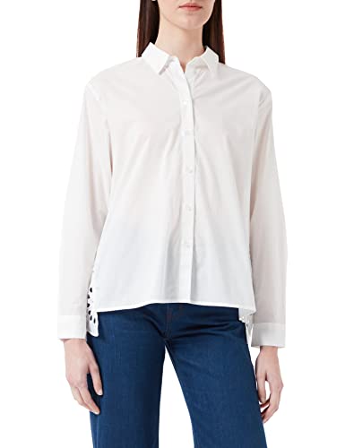 ESPRIT Collection Bluzka damska, 100 / biały, XL