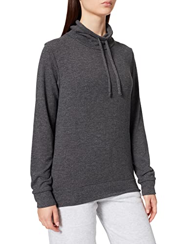 Skiny Damska bluza od piżamy, czarny melanż, 38