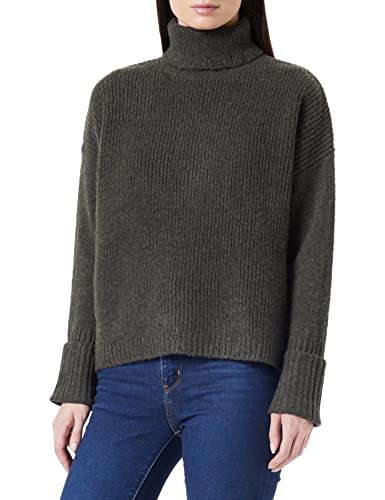 Replay Damski sweter DK1458, 950 zielony Army Green, XS