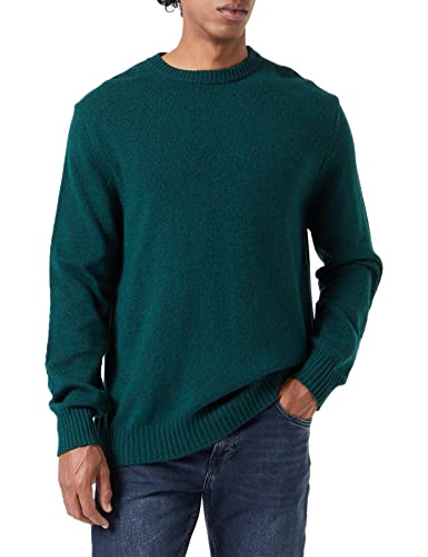 United Colors of Benetton sweter męski, ciemnozielony 82 M, L