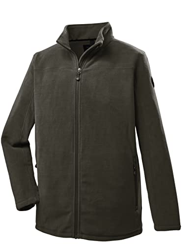 STOY Męska kurtka polarowa – duże rozmiary STS 18 MN JCKT, zielono-antracytowy, 3XL, 38468-000