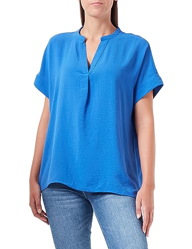 Bestseller A/S VMINGE SS TOP GA WVN NOOS, Beaucoup Blue, S