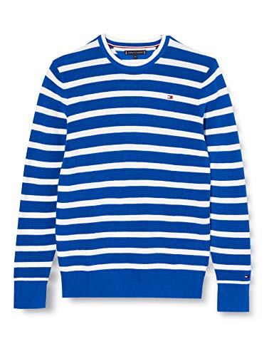 Tommy Hilfiger Chłopięca bluza z paskiem Nautical Stripe, Lapis Lazuli 431-880, 74