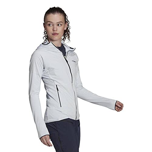 adidas Kurtka damska W Skyclimb Fl J, Azuhal, XS