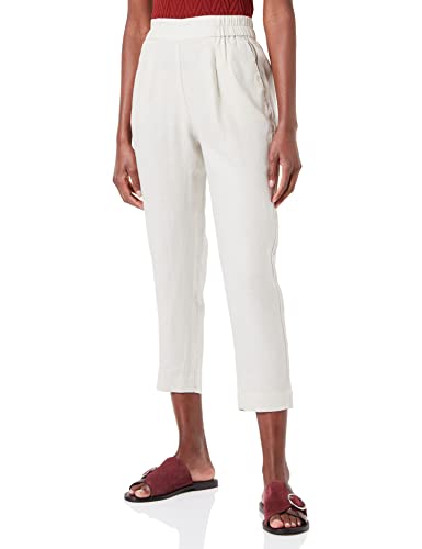 Sisley Spodnie damskie, Cream 38u, 40/Szczupły Krótki