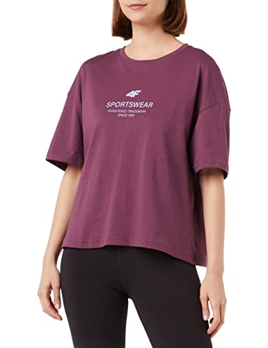 4F Koszulka damska, Dark Violet, XXL