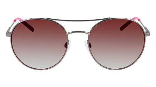 DKNY Damskie okulary przeciwsłoneczne DK305S, stalowe, jeden rozmiar