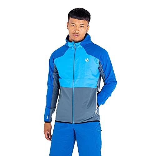 Dare2b męska kurtka Aptile II SftShll, Teton Blue/Orion Grey/Snorkel niebieski, XXL