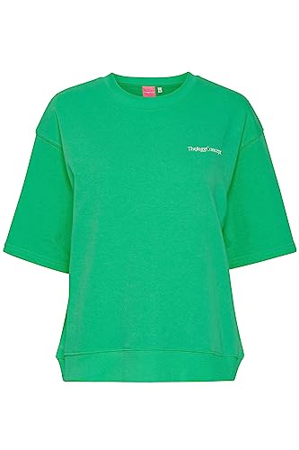 THEJOGGCONCEPT Damska bluza JCSAFINE SS, 165938/miętowa, XL, 165938/miętowy, XL