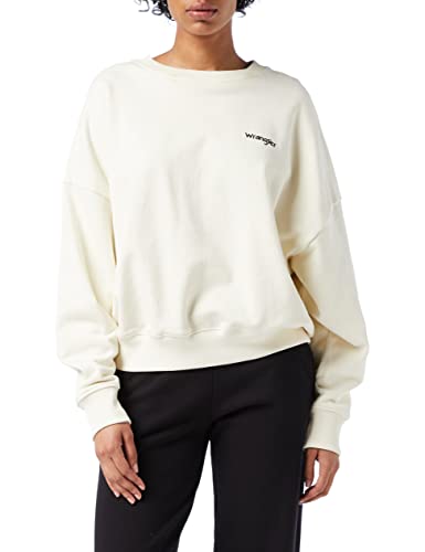 Wrangler Bluza damska typu relaksacyjna, Ivory, XS