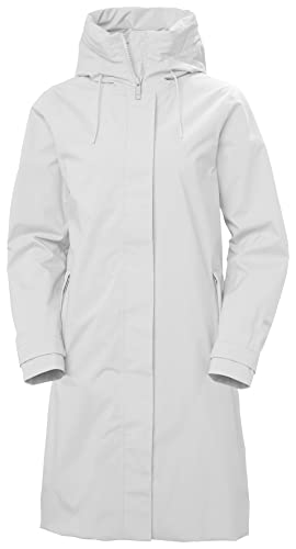 Helly Hansen Wiktoria, wiosenny płaszcz przeciwdeszczowy, 823 Nimbus Cloud, M