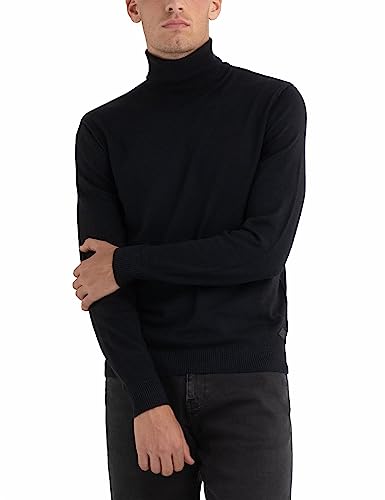 Replay Sweter męski, 098 BLACK, XXL