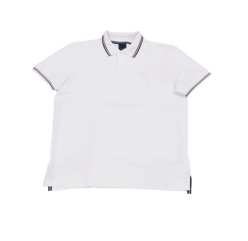 Geox Męska koszulka polo M (DE), biała (Optical White), XL, optical white, XL