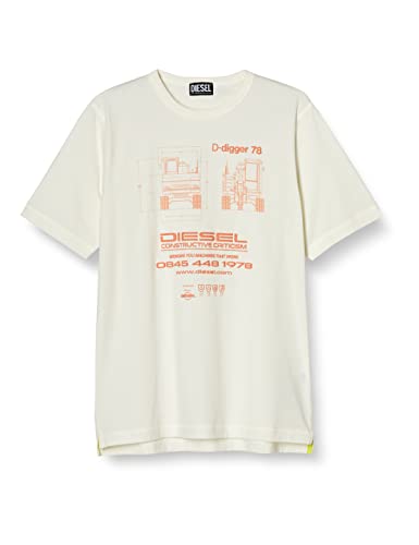Diesel Koszulka męska, Biały (141-0cjac), L