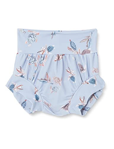NAME IT Baby Boys NMMZAMUS Brief W. Shield kąpielówki, Ashley Blue, 74/80, ashley blue, 74-80