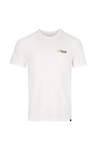 O'Neill Męski T-shirt z krótkimi rękawami, podkoszulek zachodu słońca (opakowanie 6 sztuk), 11010 śnieżnobiały, S-M