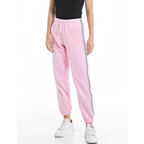 Replay Damskie spodnie do biegania Regular Fit, 666 Almond Pink, XXS