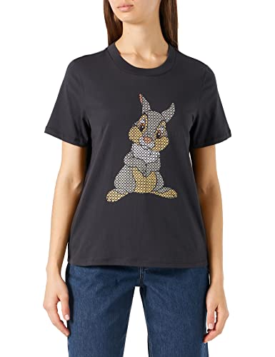 ONLY Damska koszulka Onlbambi Reg S/S Top Box JRS, Phantom/Print:thumper, L