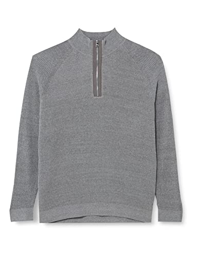 s.Oliver Big Size Sweter męski, szary, 5XL (DE), szary, 5XL