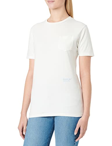 Replay Koszulka męska, 801 złamana biel, 3XL