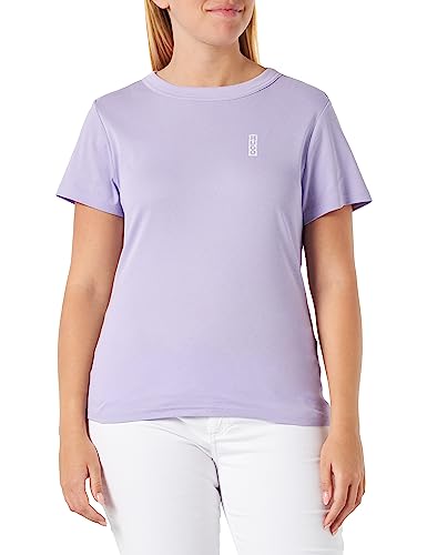 HUGO T-shirt damski, Light/Pastel Purple534, XS