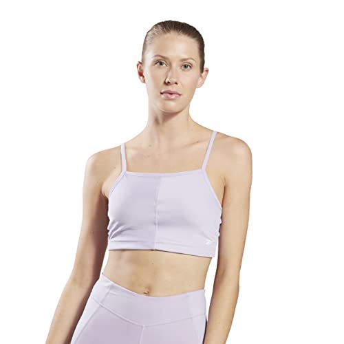 Reebok Damska koszulka do jogi żeberka, niebieska, 2XL, NIEBIESKI, M