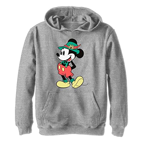 Disney Chłopięca bluza z kapturem Lederhosen Basics, Athletic Heather, S