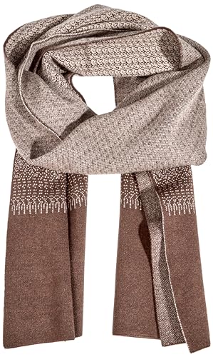 bugatti Męski szalik 6300-40650, cognac-20, rozmiar uniwersalny, koniak-20, jeden rozmiar