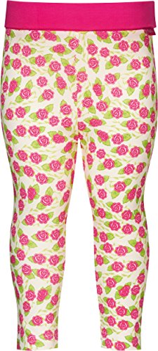 Playshoes Dziewczęce legginsy niemowlęce na całej powierzchni kwiaty, 1 – wielokolorowy., 50/56 cm