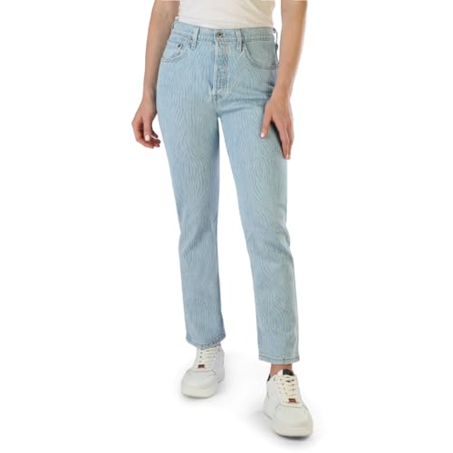 Levi's 501 Crop dżinsy damskie, 501 Crop Z2302 niebieski wzór, 26W / 26L